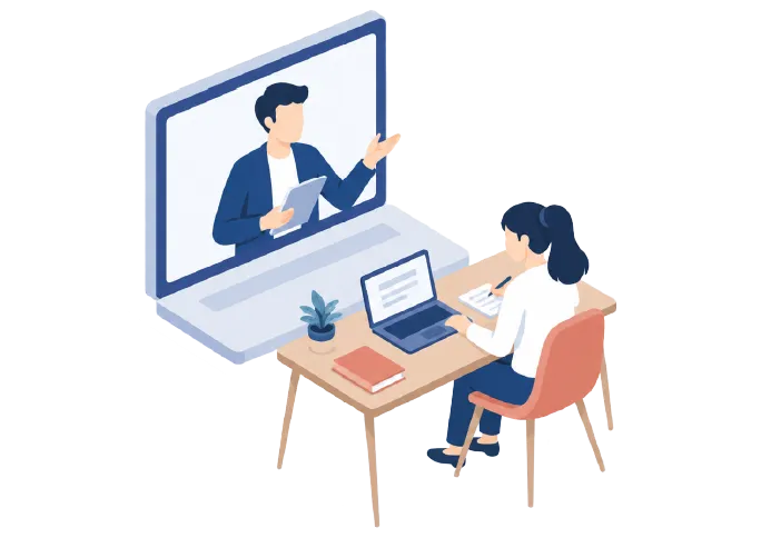 個別学習相談のイメージ